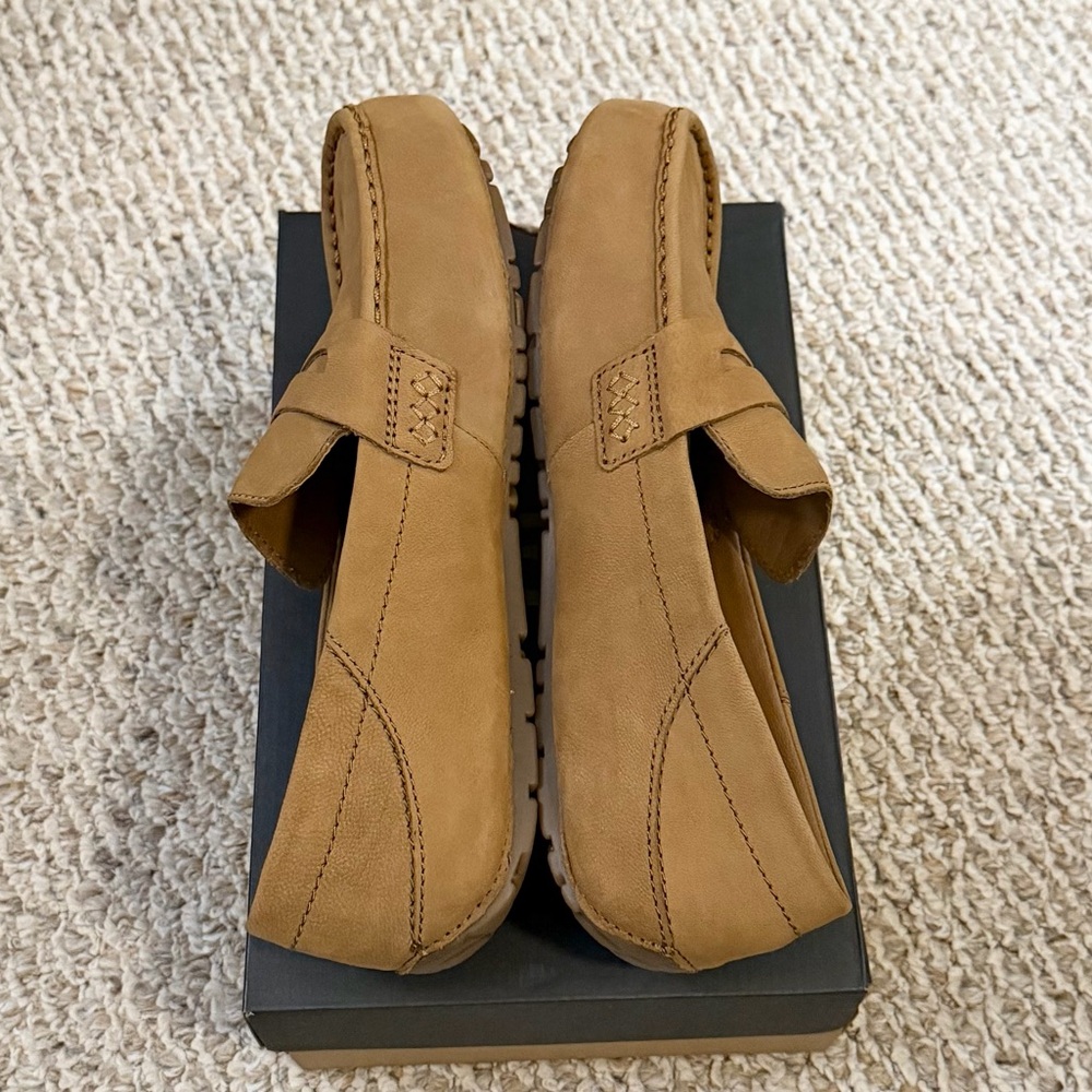 NWB UGG Men’s Burkman Leather Loafers - Picture 7 of 10